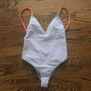 Zara Striped Bathingsuit